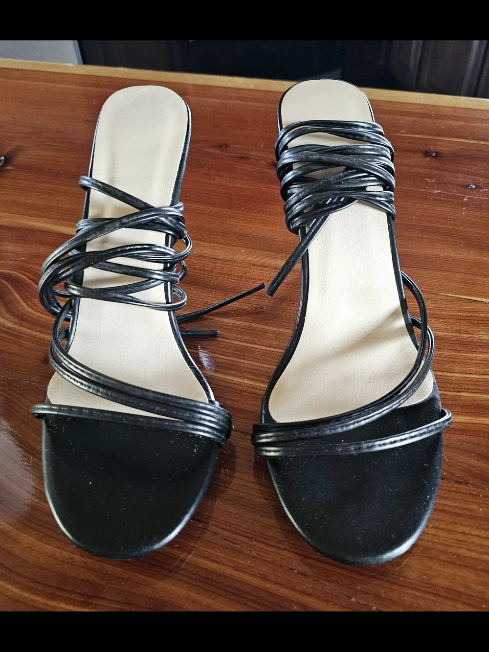 Womens Lace Up Sexy Heels
